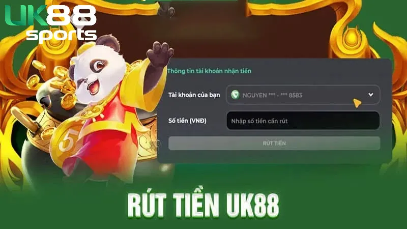 Thông tin về quá trình rút tiền tại UK88