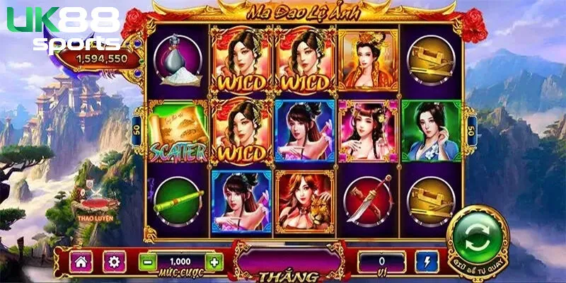 Các bước chơi game slot tại Uk88