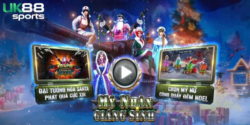 Thông tin về slot game mỹ nhân giáng sinh