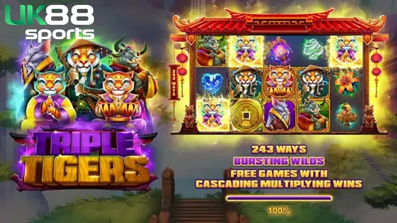 Tìm hiểu về slot game Triple Tigers