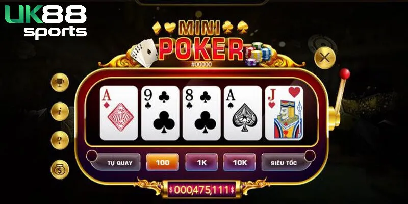 Mẹo đặt cược khi chơi mini poker